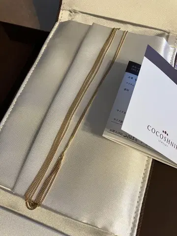 코코슈닉 k10 체인 목걸이