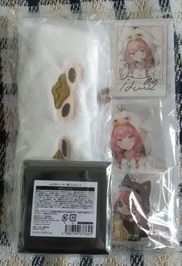 타카네 루이 활동 2주년 기념 친필 사인 굿즈 풀세트