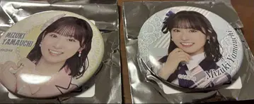 AKB48 랜덤 캔뱃지 야마우치 미즈키 2종 컴프