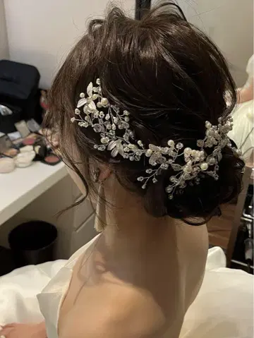 웨딩 머리 장식