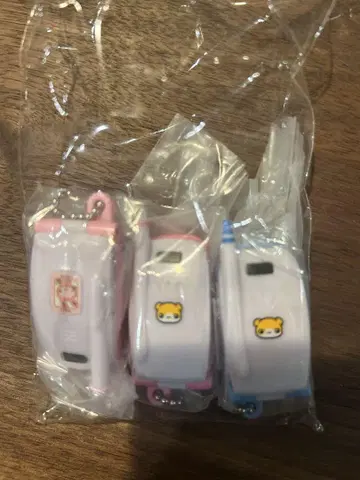이메일 휴대폰 메르푸치 미니어처 참 New 컬러 3개 가챠