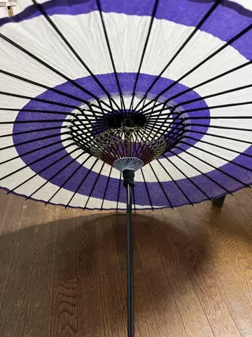 일본 무용 우산 사진 촬영