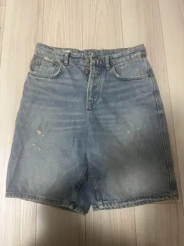 ZARA 하프 팬츠 데님 남성용