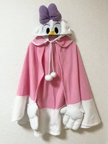 데이지 후드 부착 케이프