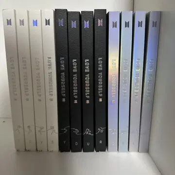 BTS LOVE YOUR SELF CD 세트 트레이딩 카드 포함