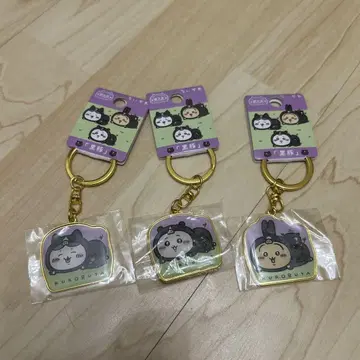 치이카와 (먼작귀) 가고시마 한정판 블랙 블랙포크 하치 우사