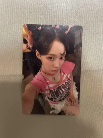 aespa 윈터 타워 레코드 트레이딩 카드