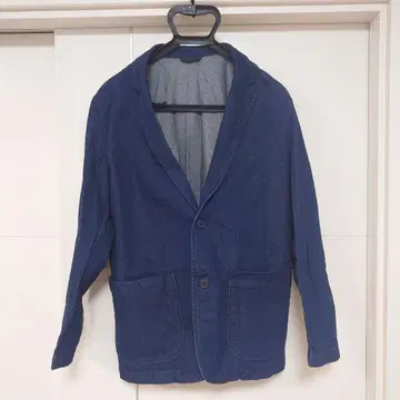 데님 테일러드 자켓 MUJI 데님 자켓
