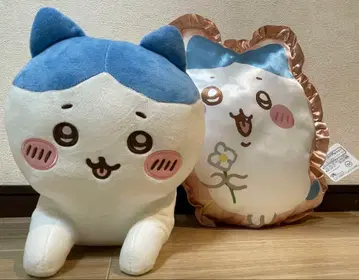 치이카와 (먼작귀) 스핑크스 같은 하치와레 하치와레 체크 프릴 쿠션