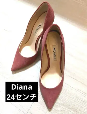 다이애나 Diana 스웨이드 펌프스