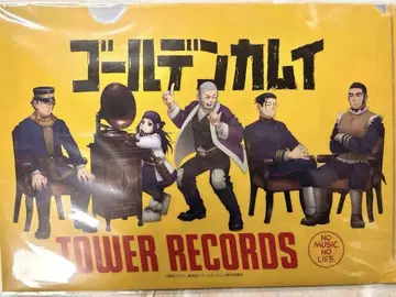 골든 카무이 x TOWER RECORDS 콜라보 클리어 파일