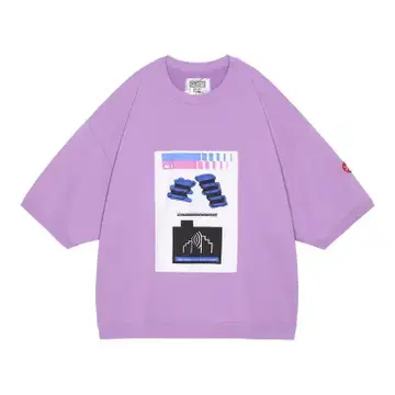 C.E AS Staircase4 SHORT SLEEVE CREW NECK
