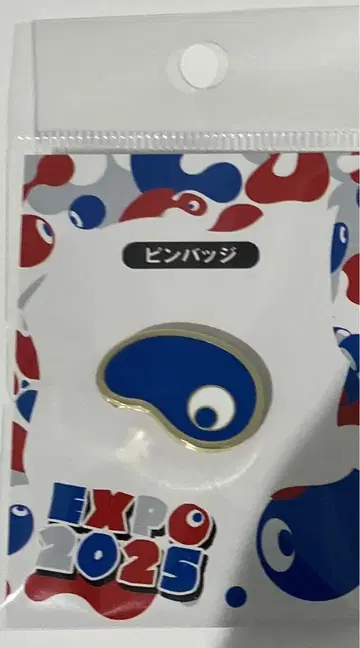 오사카 만박 미야쿠미야쿠 코미야쿠 코미야쿠 핀 배지 파랑 블루