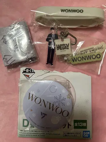 WONWOO 굿즈 세트 SEVENTEEN