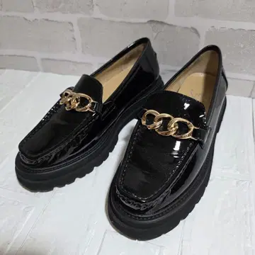 [ ing ] 통굽 비트 로퍼 23cm