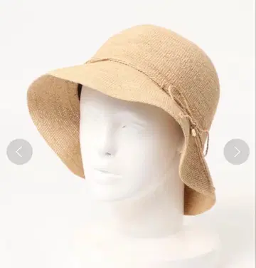 [ 새상품 ] FURLA 라피아 햇 S~M