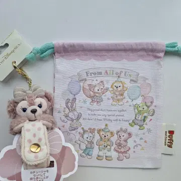 셰리 메이 봉제 인형 머리띠 홀더와 미니 복조리 세트