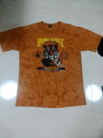 90s animal republic T셔츠 빈티지 애니멀 타이거