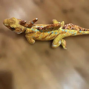 리얼한 도마뱀 봉제 인형