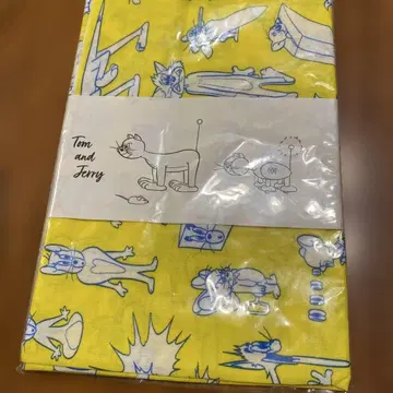 톰과 제리 수건 전시회 한정판 미개봉