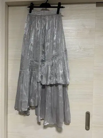 archives 플레어 롱 스커트 비대칭