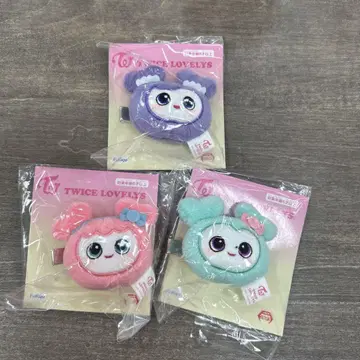 TWICE GiGO 봉제 인형 헤어핀 BABY LOVELYS 미사모