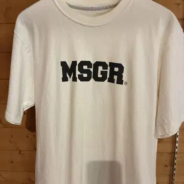 MSGR 남성용 T셔츠 L 사이즈