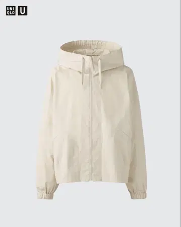 UNIQLO U 유니클로 유 후디드 블루종 S