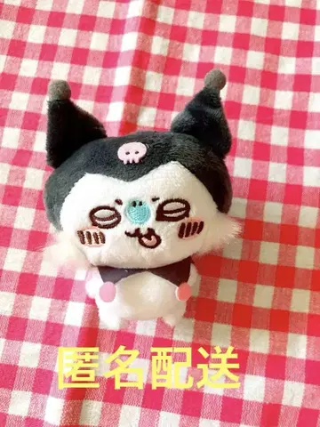 치이카와 x 산리오 캐릭터즈 인형 ( 모몽가 x 쿠로미 )