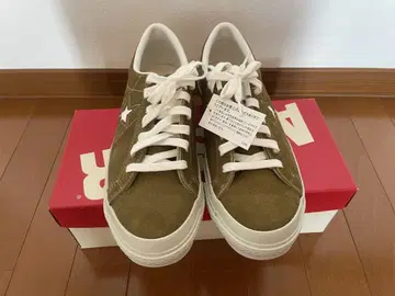 컨버스 스웨이드 올스타 J OS 올리브 28.0cm 미사용 새상품