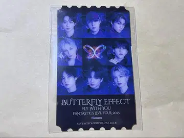 FANTASTICS 클리어 픽처 티켓 집합