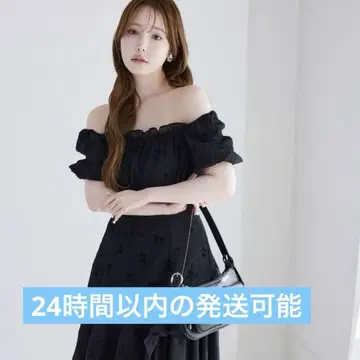 NICE CLAUP 언밸런스 티어드 롱 원피스