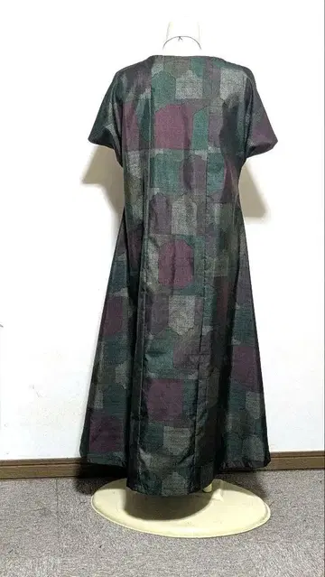 오시마 츠무기 기모노 리메이크 롱 원피스 907