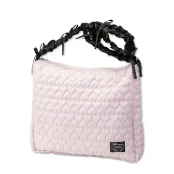 하트 퀼팅 숄더백 마키짱 majoretty 핑크