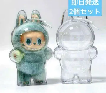 라부부 Labubu 투명 케이스 2개 세트