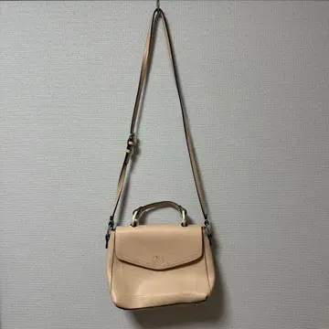 ZARA 라이트 핑크 핸들 숄더백