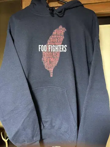 FOO FIGHTERS 후드티 네이비