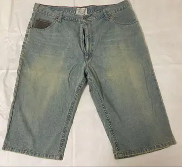 데님 숏팬츠 허리 105cm