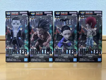 HUNTER x HUNTER 월드 컬렉터블 피규어 환영여단 4개 세트