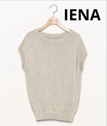 IENA 슬리브리스 니트