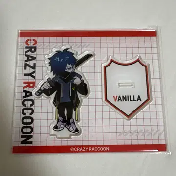 CR Crazy Raccoon VanilLa 아크릴 스탠드