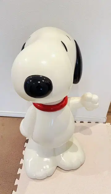 유타카 스누피 SNOOPY 등신대 피규어 동상 입상