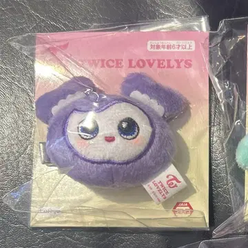 TWICE LOVELYS 봉제 인형 헤어핀 BABY LOVELYS 사나