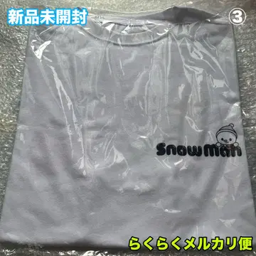 SnowMan 셔츠 화이트 로고