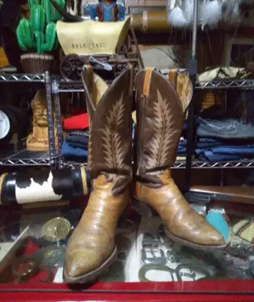 토니 라마 빈티지 웨스턴 부츠 골드 라벨