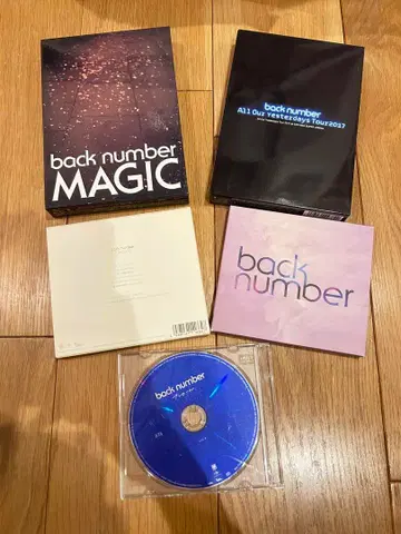 back number CD DVD Blu-ray 세트