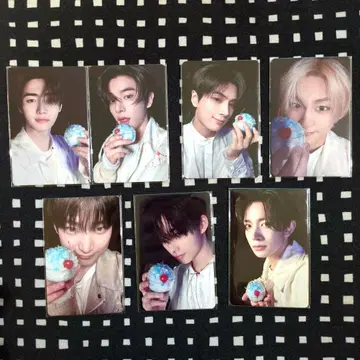 enhypen 요 위버스 럭키 드로우 트레이딩 카드 컴플리트