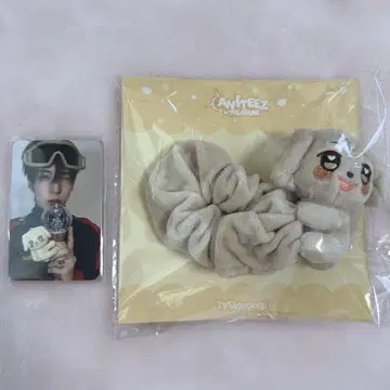 ATEEZ 윤호 트레이딩 카드 마스코트 봉제 인형 POPUP
