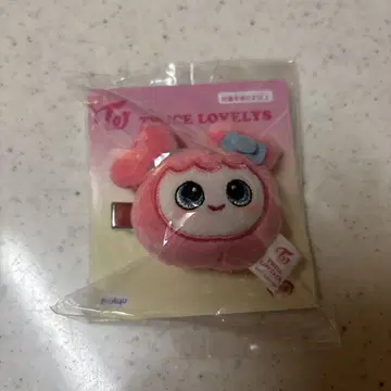 TWICE LOVELYS 봉제 인형 헤어핀 모모