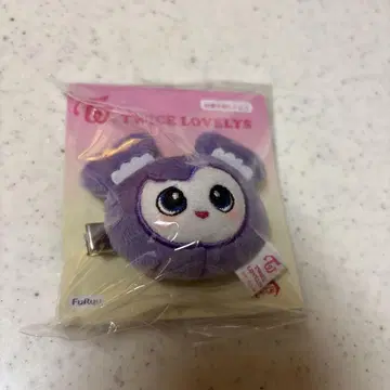 TWICE LOVELYS 봉제 인형 헤어핀 사나